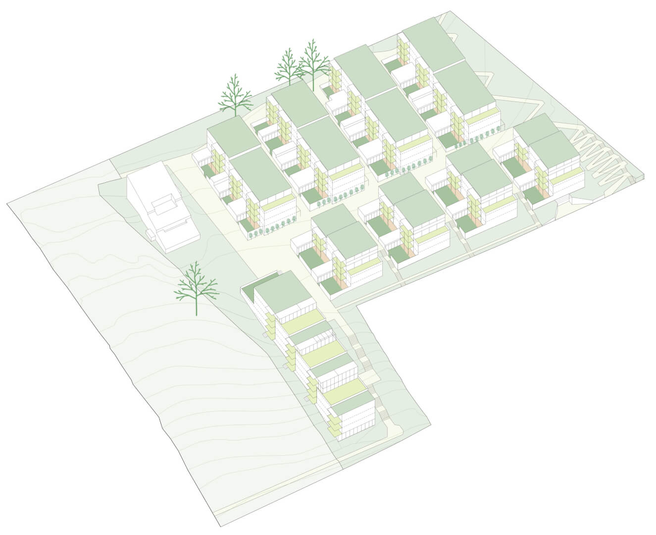 HÖN_ze_Axonometrie Siedlung
